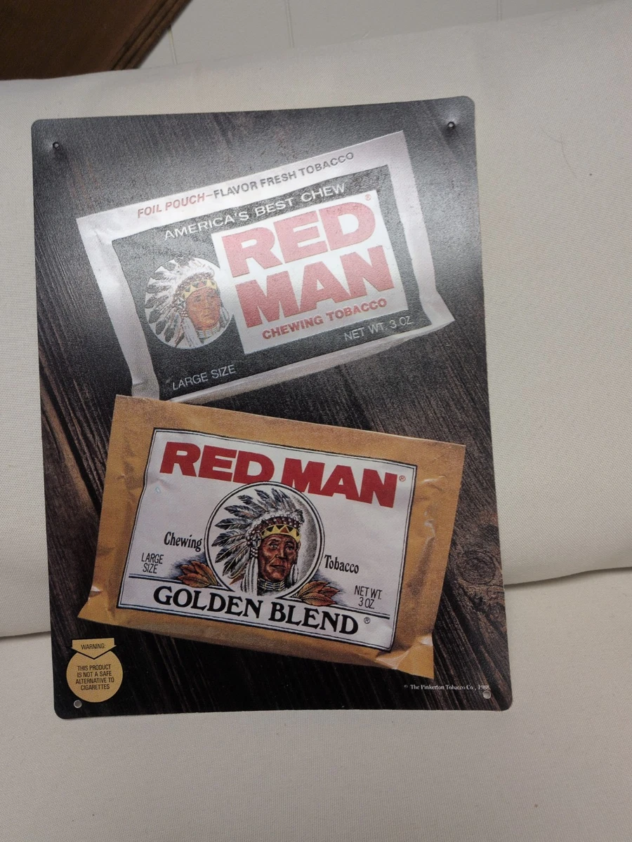Redman Chewing Tobacco In Collectible Tobacco Signs for sale | eBay