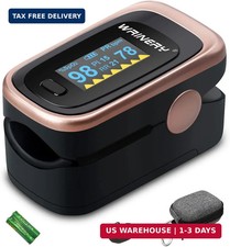 Oxygen Saturation Monitor, Wrinery Premium Pulse Oximeter Fingertip, Oxygen Moni