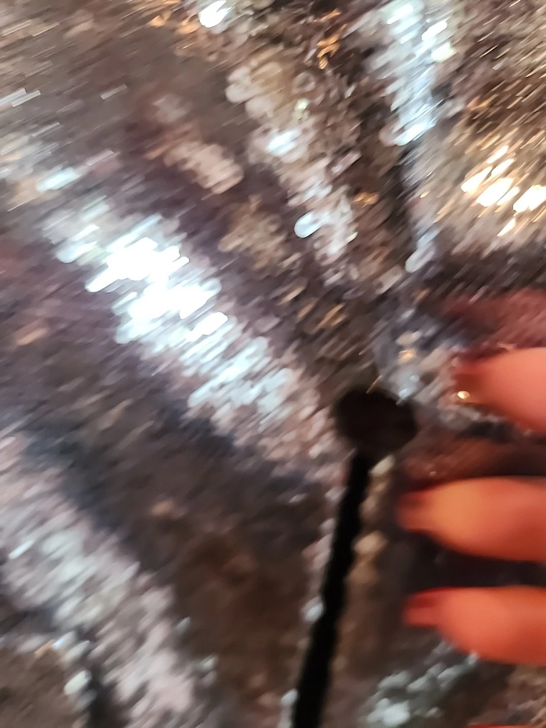 Giacca tuta Chanel in paillettes argento come nuova taglia 38 made in France