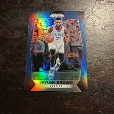 2017-18 Panini Prizm Blue Prizm 63/199 Jaylen Brown #11 04cw