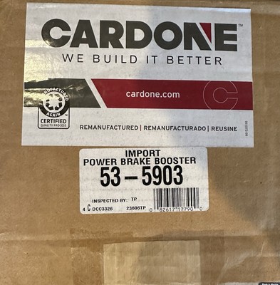 For Audi 5000 1978-1988 Cardone Power Brake Booster  53-5903