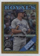 2023 Topps Update Gold Refractor 17/50 Brewer Hicklen #T88CU-95 1fc5