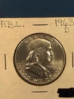 1963-D Franklin Half Dollar F.B.L Beautiful Stunning Coin For Your Collection