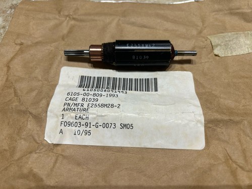 E2558M28-2 Armature NOS