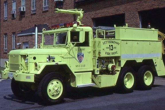Letterkenny Army Depot 1973 AMG Pumper - Fire Apparatus Slide
