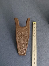 Vintage Floral Design Molded Plastic Boot Jack 