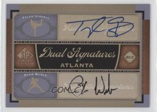 2012 SP Signature Edition Dual Signatures Tyler Stovall Ryan Weber Auto 1f0