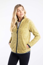 Weird Fish Rochelle Full Zip Printed Microfleece