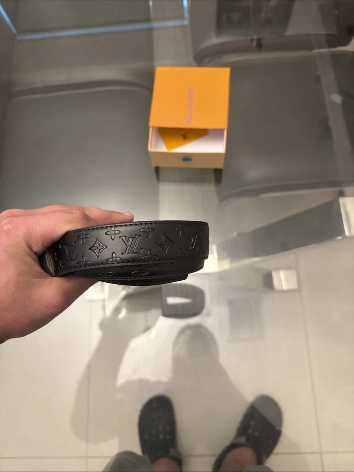 Пояс louis vuitton черный размер 40-42 - Изображение 3 из 4