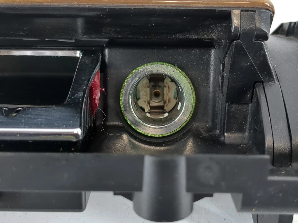 Jaguar S-Type 2005 consola central delantera bandeja de cenizas panel módulo madera Foto 4 de 4