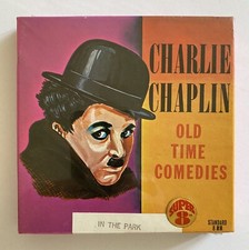 CHARLIE CHAPLIN OLD TIME COMEDIES IN THE PARK c1960 SEALED SUPER 8MM FILM BOX