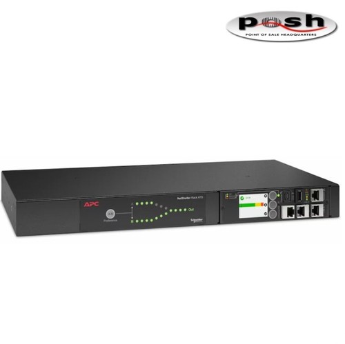 NEW - APC AP4450A Rack ATS 100/120V, 15A, 5-15P Inlet, (10) 5-15R Outlets - Afbeelding 2 van 2
