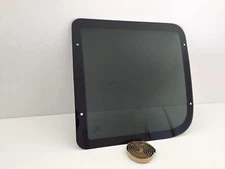 Fit 92-16 Ford Econoline Passenger Right Front Hinged Door Glass Stationary Dark