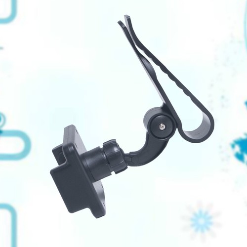 360 Degree Rotatable Car Mobile Holder Sun Visor Phone Holder Car - Zdjęcie 8 z 11