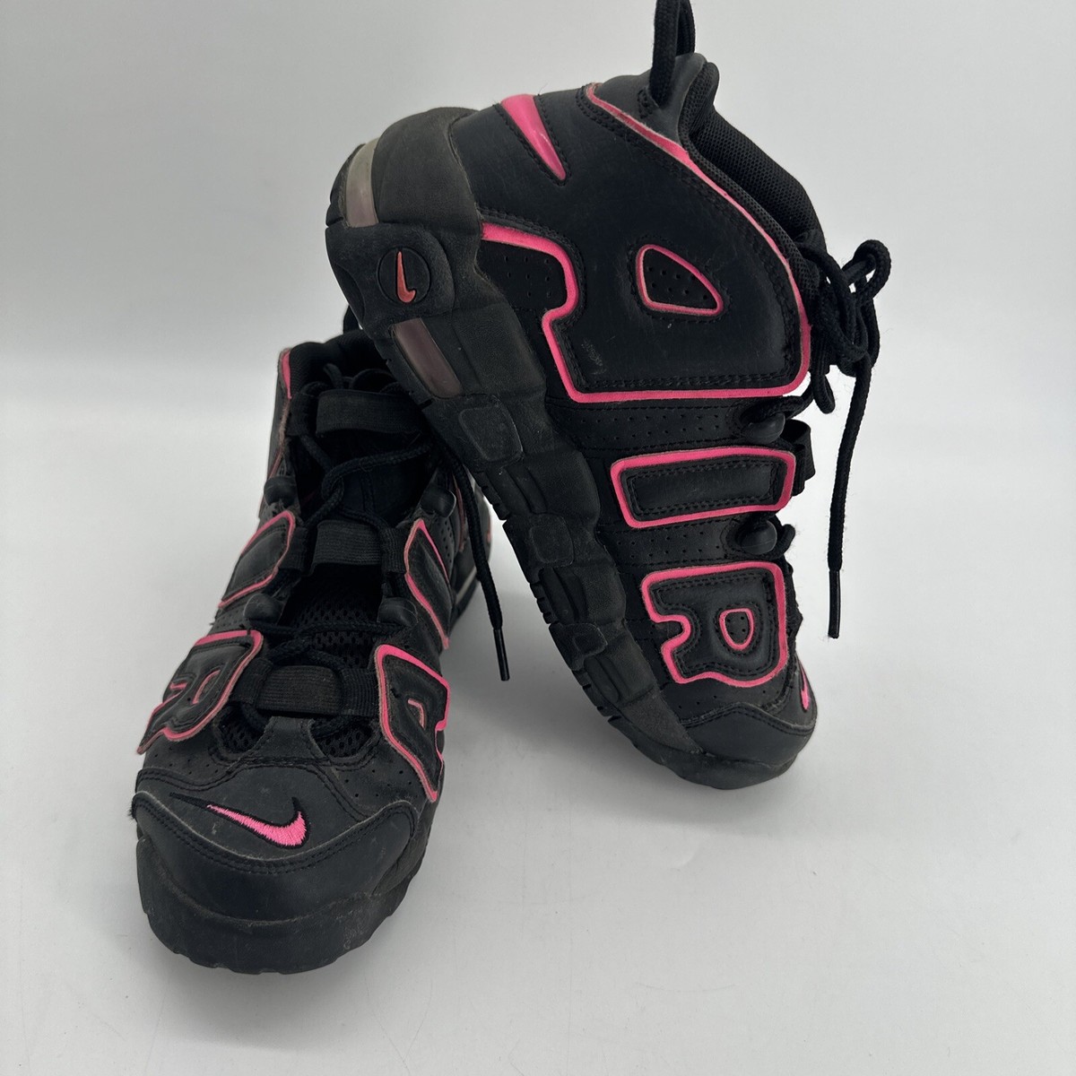 ナイキ Air More Uptempo Black/Pink Blast エア モア アップ