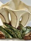 McCoy Pottery Triple Calla Lily Design Planter Vase Art Deco Style Vintage USA — photo 3