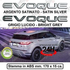 Scritta posteriore Logo Evoque new per Land Rover emblema Range badge fregi L538