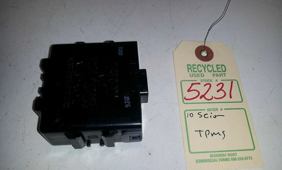 Monitor de presión de neumáticos Scion tC 2010 sensor TPMS OEM 89769-12030 #5231 Foto 4 de 4