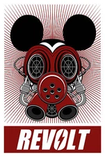 Revolt Industries Street Art 12x18 Print Poster Signed Lithograph