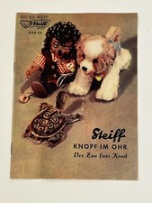 Steiff Catalog 1955 75th Anniversary German Ads Vintage Stuffed Animals RARE