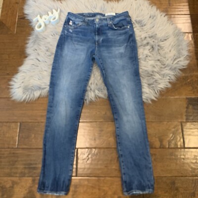 ag prima ankle cigarette leg Jeans Mid-Rise Jeans, Journey, Women's, 25, Denim & Jeans Skinny Cigarette Jeans slightly tapered at the legs Ag Prima Cigarette Leg Stilt