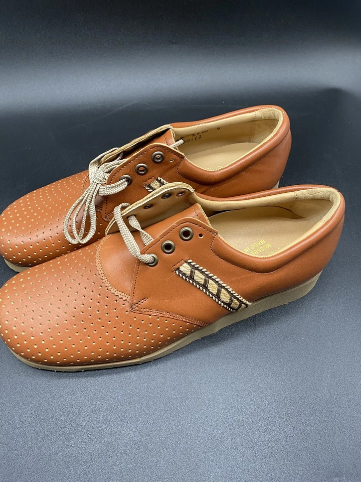 Vintage 1950s/60s Casual Shoe Women’s 6.5 Oxford Bowling Style Nerd Geek  - Image 4 of 4