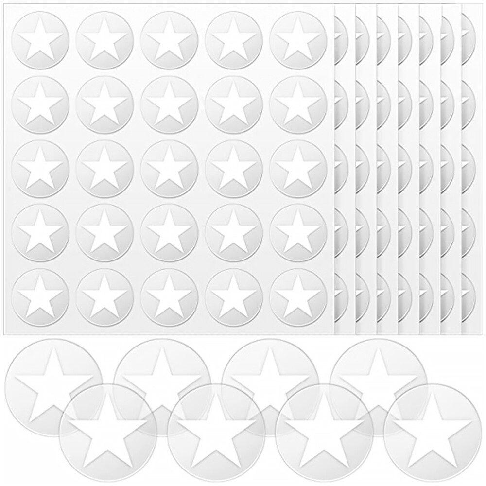 20 Sheets Star Helmet Sticker Decorative Stickers Decals Hockey Child
