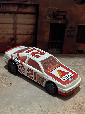 1989 Hot Wheels NASCAR. #21 Morgan Shephard CITGO. 1:64. Loose. Used.       C185