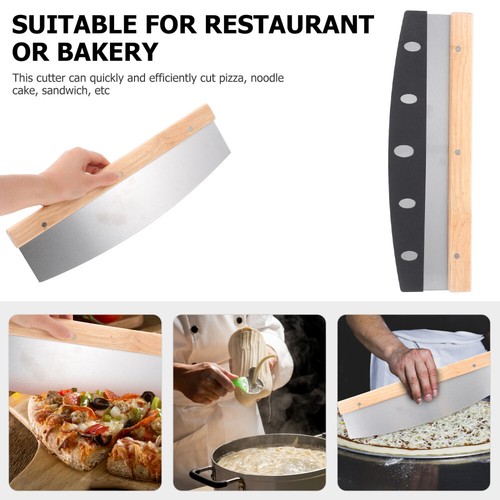 Edelstahl Pastry Cutter Pizza Schneiden Werkzeug Teig Schaber - Bild 9 von 12