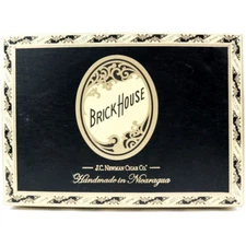 Brick House Robusto Maduro Empty Wooden Cigar Box 8.5" x 6" x 2.75"