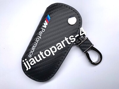 M performance Carbon Fiber Key Cover Case Holder For BMW X1 X3 X4 X5 M