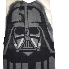 NEW NWT STAR WARS STANCE Darth Vader Socks Black Gray Adult Medium Monofilament