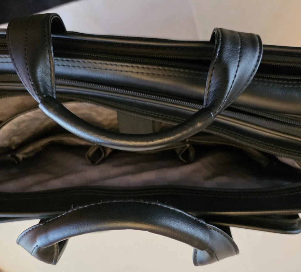 Estuche de Transporte Extensible de Cuero Samsonite 43118-1041 8 Cremalleras, 4 Compartimentos Foto 4 de 4