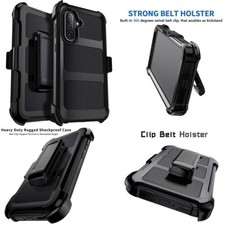 For Samsung Galaxy A06 A16 A26 A36 A56 Rugged Case Shockproof Cover Belt Clip