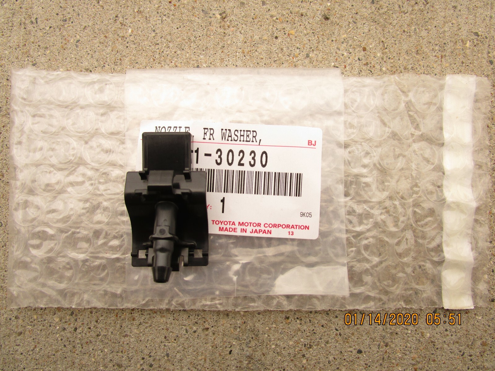 2016-2020 Lexus RX350 RX350L RX450 Windshield Washer Nozzle Angle ...