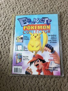 BECKETT POKEMON COLLECTOR 1ST ISSUE VOL 1 NUMBER 1 SEPTEMBER 1999 RARE