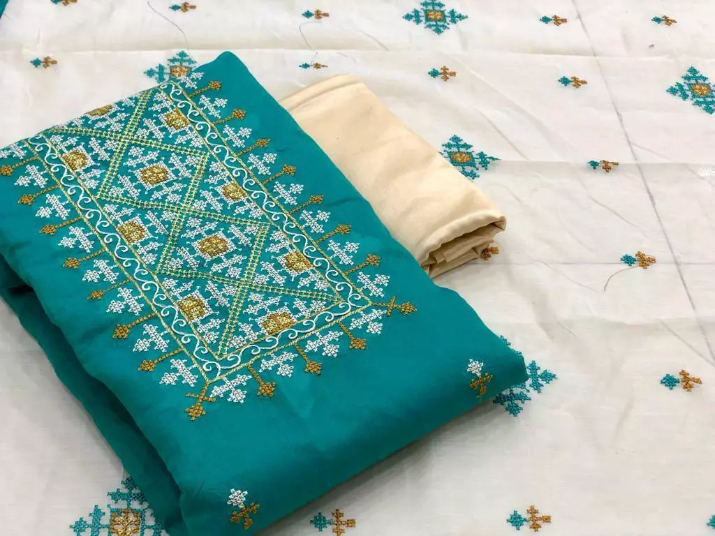 Ebay unstitched hotsell salwar kameez