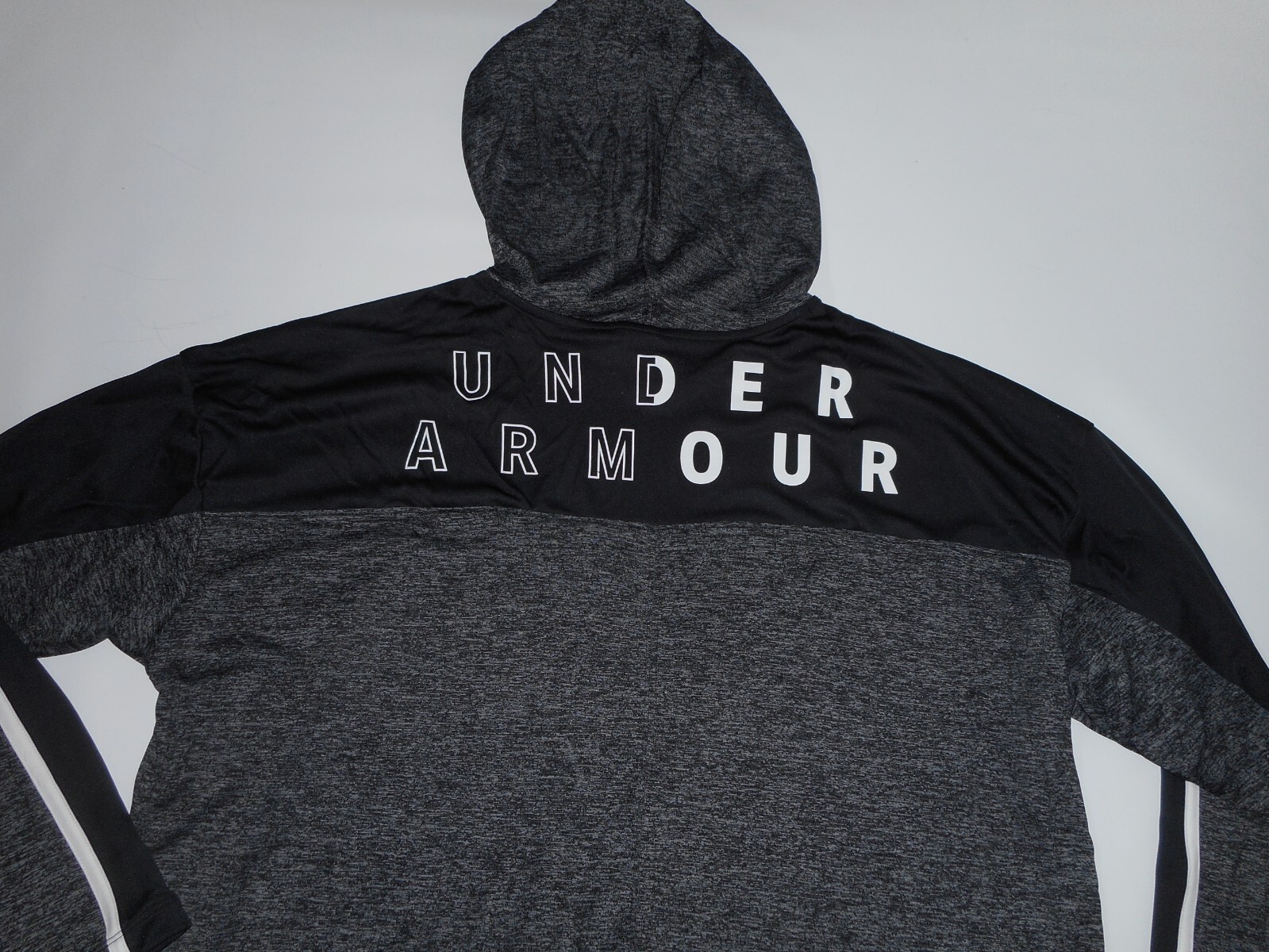 UNDER ARMOUR UA Black Tech Twist HOODIE Hooded Shirt TOP PLUS Womens Size 1X NEW