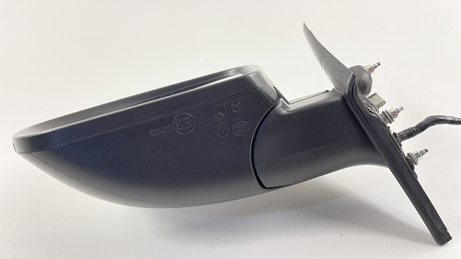 17-20 MASERATI QUATTROPORTE LEFT FRONT DOOR MIRROR BLIND SPOT HEATED OEM