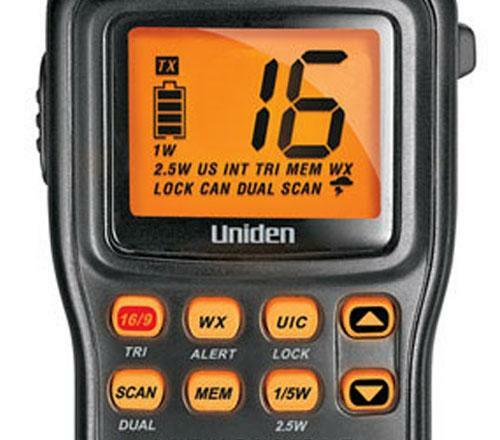 Best Marine Vhf Handheld Uniden MHS75 2 Way Handheld VHF