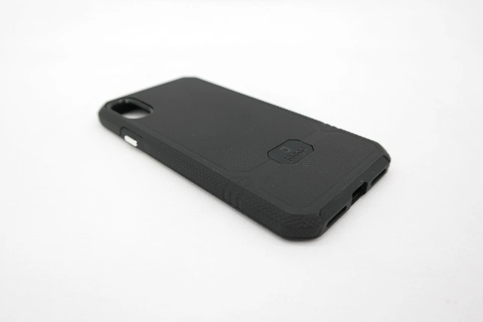 Funda Jagd Apple iPhone X, Delgada Absorbente de Golpes, Negra TF Foto 3 de 4