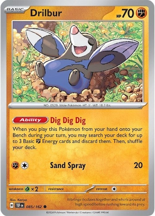 Drilbur 085/162 SV05: Temporal Forces - 1 of 1