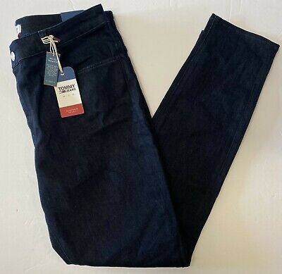 Tommy Hilfiger Jeans High Rise Santana jeans Womens SIZE W34 L30 REF CN437 | eBay