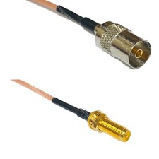 RG316 DVB TV Pal Female to RP-SMA Female Long RF Cable Rapid-SHIP LOT