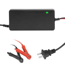 12V 10-Amp 10A Smart Fast Charger for Lithium Iron Phosphate (LiFePO4) Battery