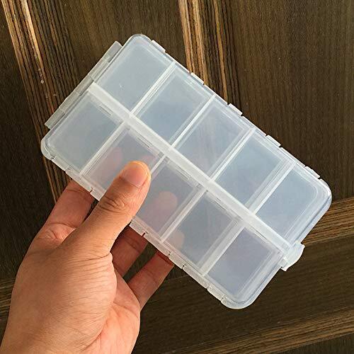 OriGlam Premium 20 Compartments Tackle Boxes, Tackle Utility Boxes, Plastic - Picture 3 of 7