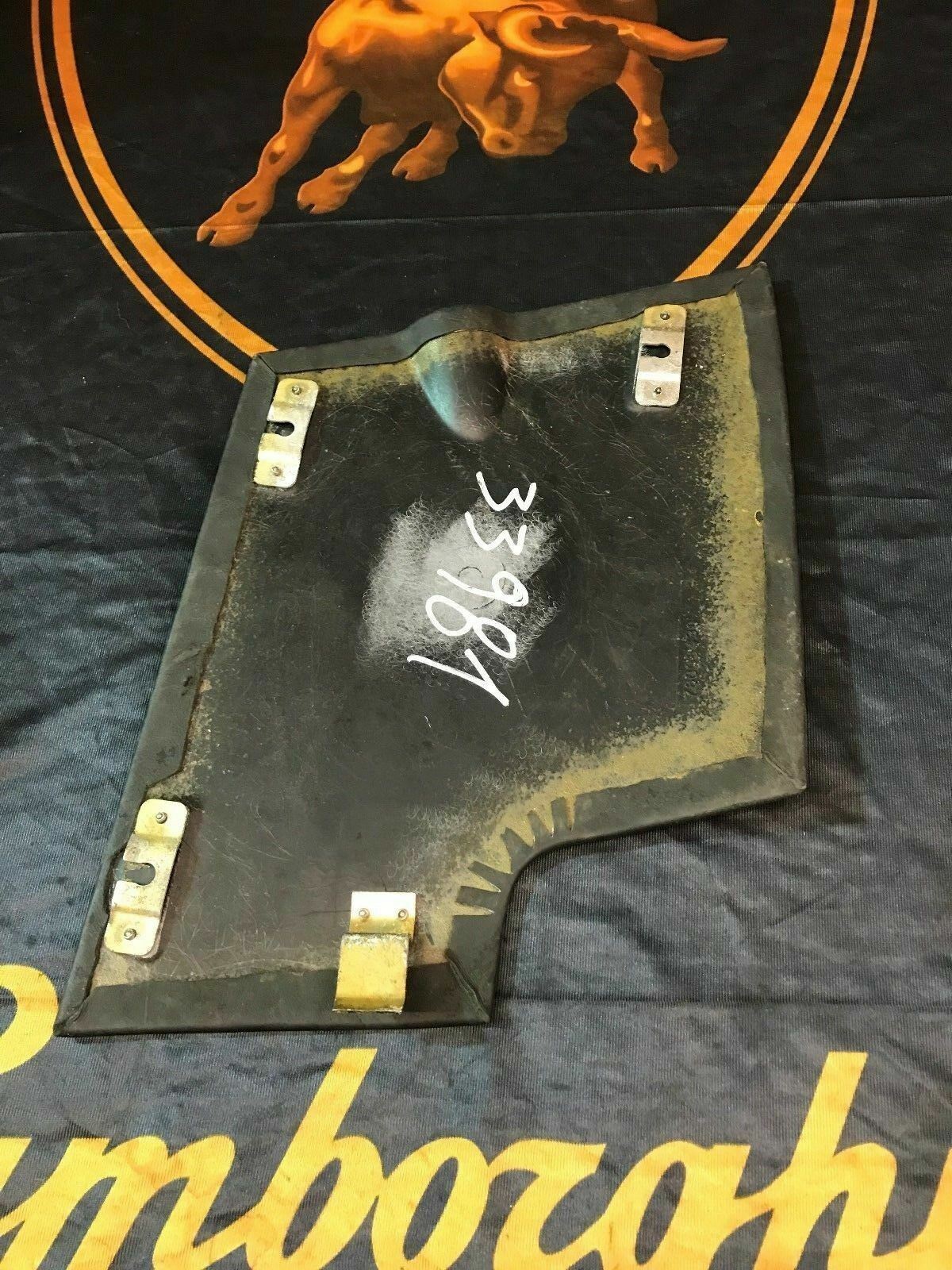 LAMBORGHINI MURCIELAGO INTERIOR PASSENGER RH TUNNEL PANEL COVER OEM 0078013706 