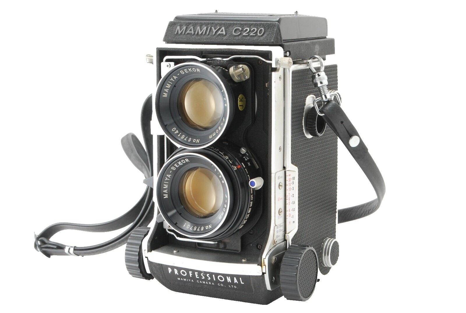 値下げ　美品　MAMIYA マミヤ C220 PROFESSIONAL 80ミリ Mamiyaマミヤ C220 PROFESSIONAL F プロフェッショナルF SEKOR