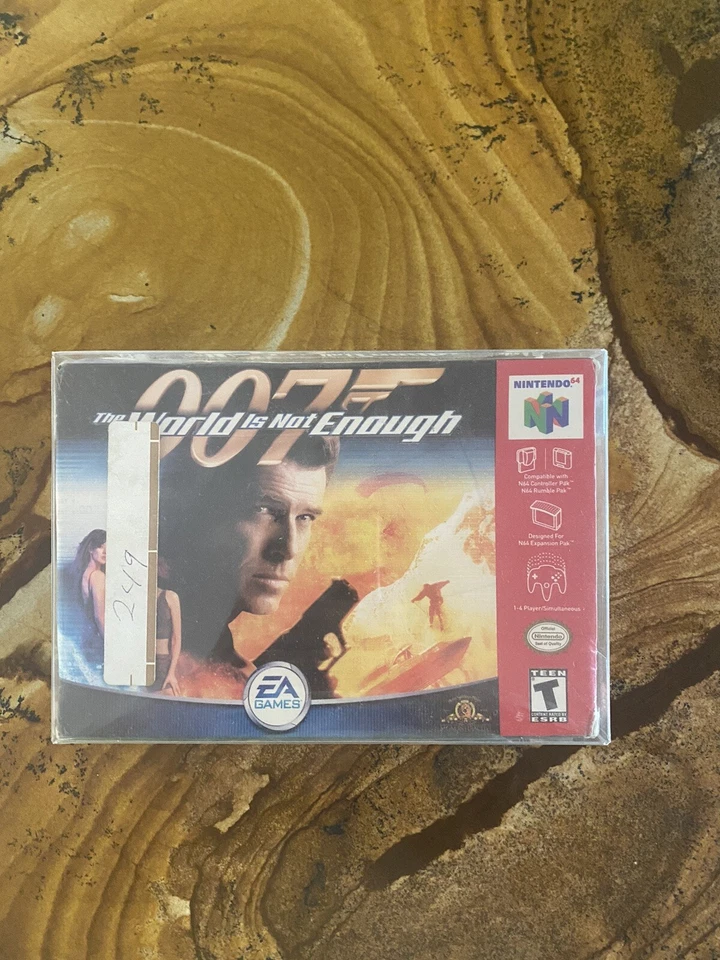James Bond 007 The World Is Not Enough Nintendo 64 N64 New Sealed Box - Image 4 of 4