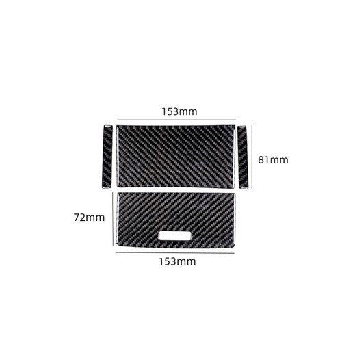 4X Central Console Gear Panel Trim Cover Carbon Fiber For Ford Explorer 2011-14 - Picture 6 of 11